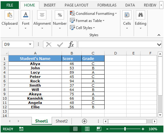 Come Applicare La Formattazione Condizionale In Fila Office skill