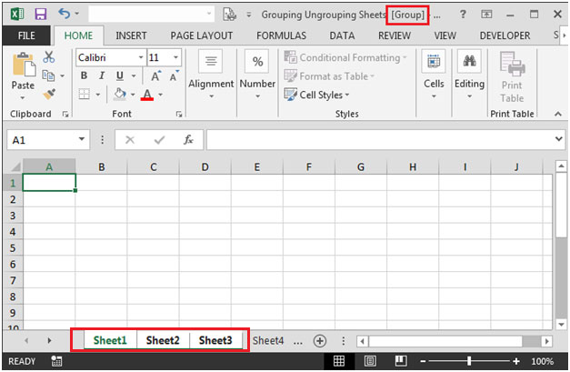 Agrupar O Desagrupar Hojas En Microsoft Excel Office skill