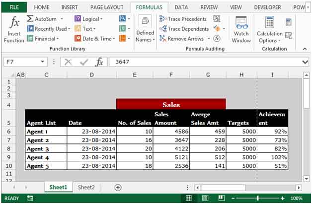 Anzeige Der Formel Syntax In Excel 2007 Office skill