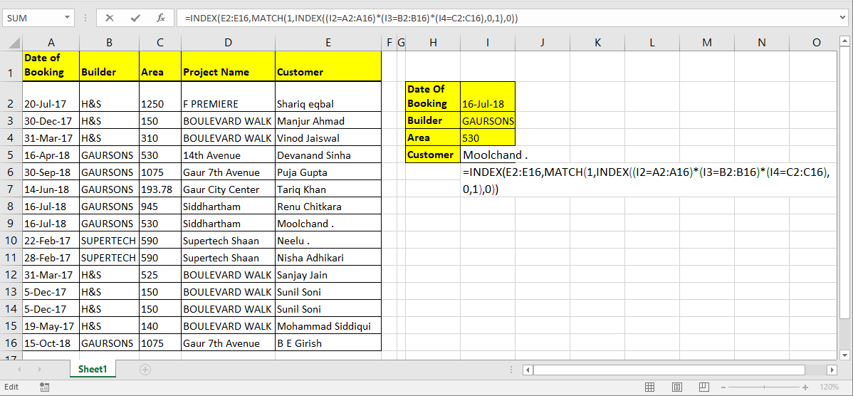 Lookup Wert Mit Mehreren Kriterien Office skill