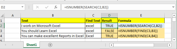 Come Controllare Se La Cella Contiene Un Testo Specifico In Excel Office skill