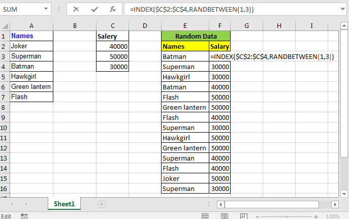 Excel Selezione Casuale Come Ottenere Campione Casuale Di Un Set Di 