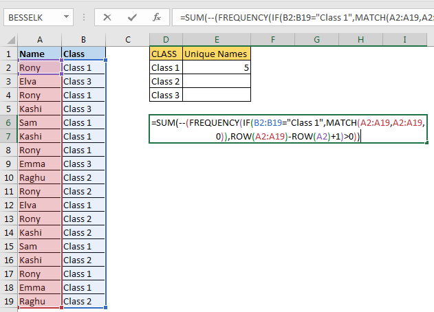 Excel Count Distinct Values With Criteria