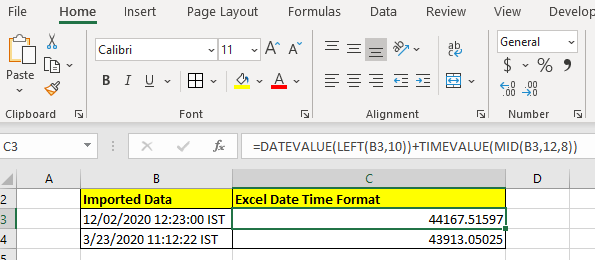 Excel To String Function